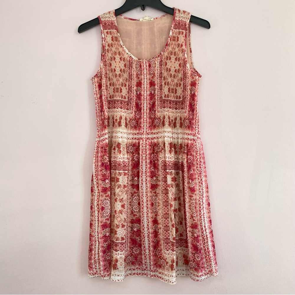 Anthropologie Jane and Delancey Floral Sleeveless Dress size XS